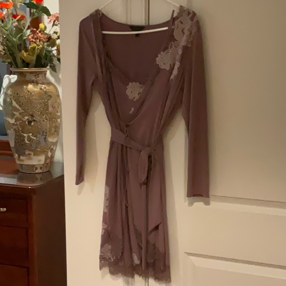 Soma robe and nightgown set
